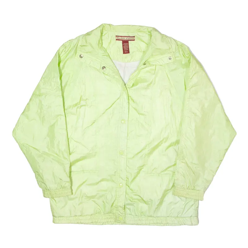 TUDOR COURT Shell Jacket Green 80s Womens L