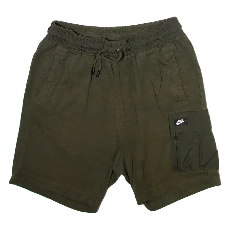 NIKE Mens Casual Shorts Green M W28