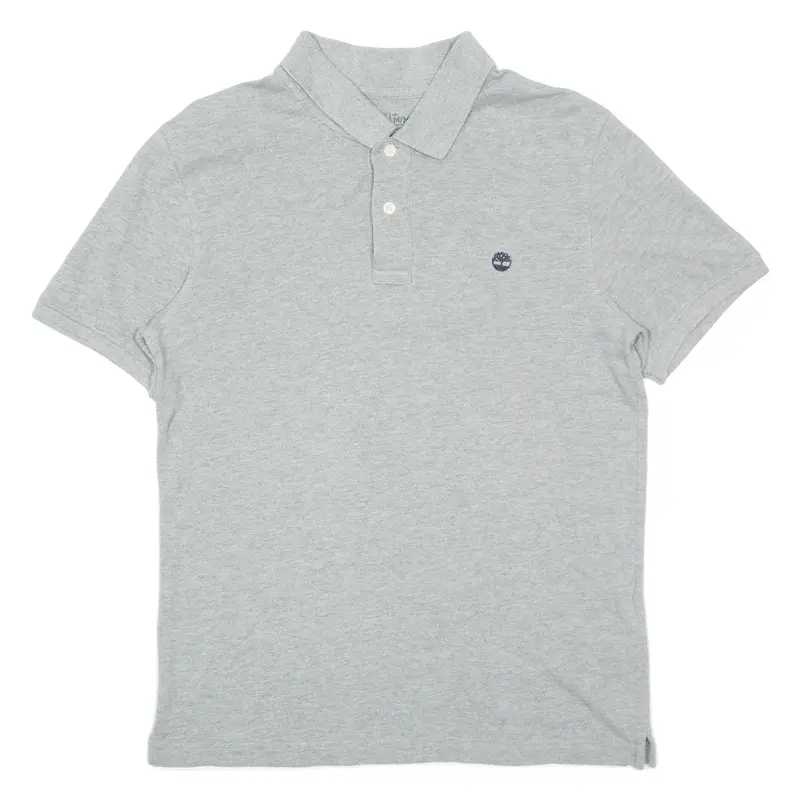 TIMBERLAND Mens Polo Shirt Grey M
