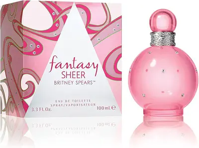 Fantasy Sheer Perfume for Women - Eau de Toilette Spray 3.3 oz