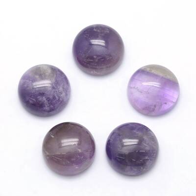 Natural Amethyst Cabochons