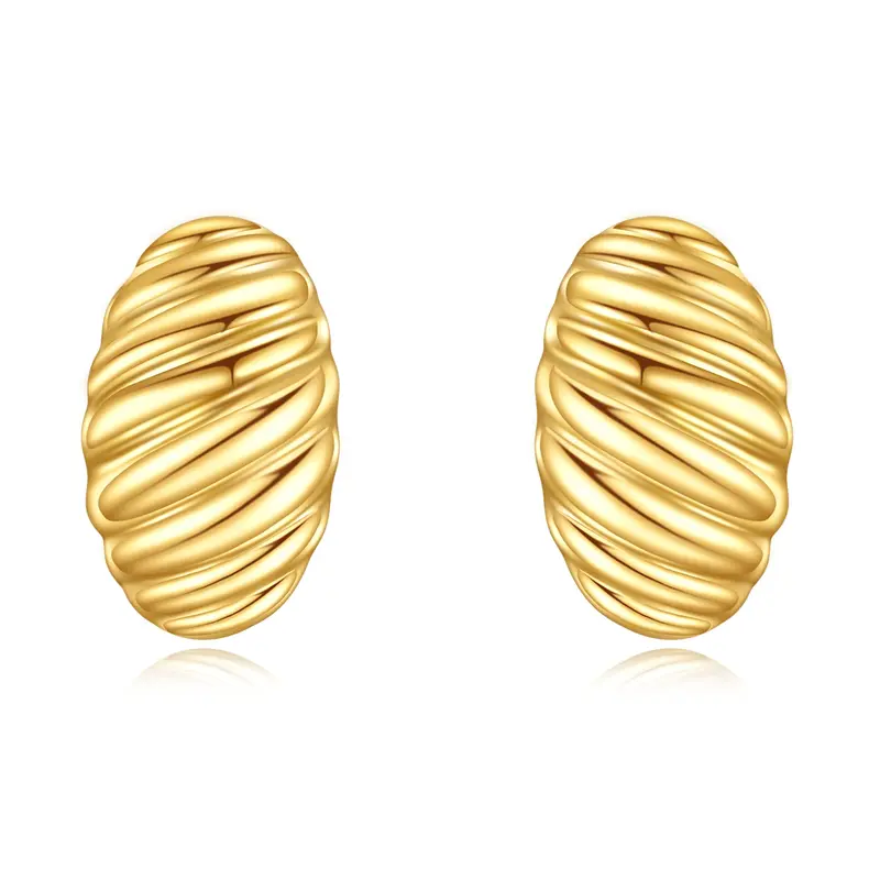 10K Gold Stud Earrings