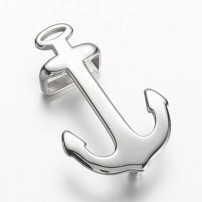 Non-Tarnish 304 Stainless Steel Anchor Hook Clasps