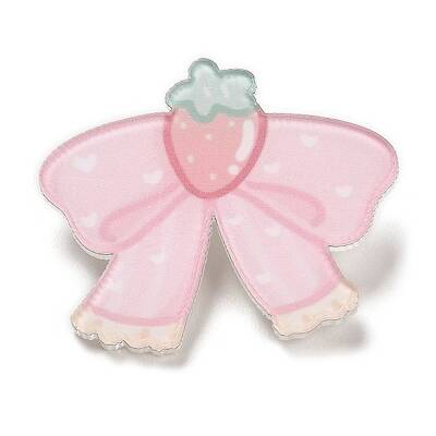 Cartoon Style Acrylic Brooch