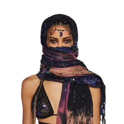 Clear Curiosity Scarf - Multi