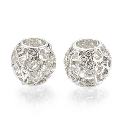 Alloy European Beads