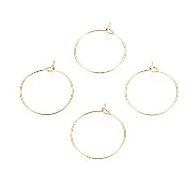 Ion Plating(IP) 316L Surgical Stainless Steel Hoop Earring Findings