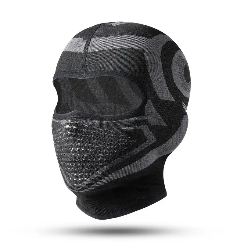 Balaclava Full Face Mask, High Elastic Breathable Full Face Mask, Women and Men Sports Hood Headwear, Comfortable Elastic Ski...