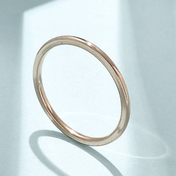 304 Stainless Steel Plain Band Rings