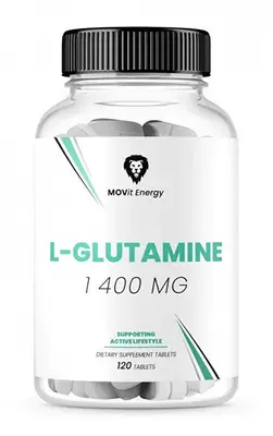 Movit energy L-Glutamine Forte 1400 mg, 120 tablets