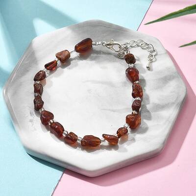 Natural Garnet Chips Bracelets for Women