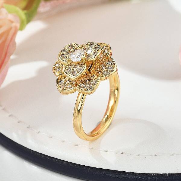 Rotatable Finger Rings for Women