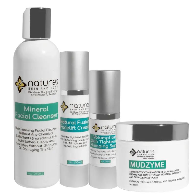 4 Step Kit For Non-Surgical Face And Neck Lift.