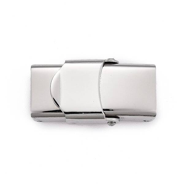 Tarnish Resistant Smooth Surface 201 Stainless Steel Watch Band Clasps