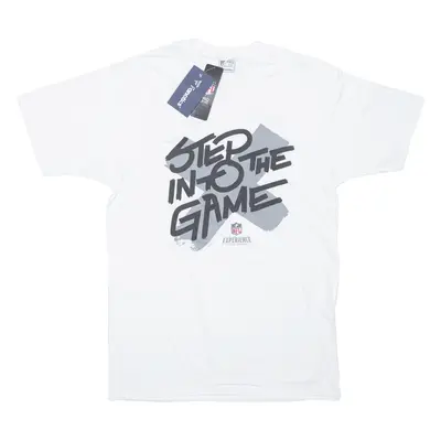 FANATICS NFL Times Square USA T-Shirt White Short Sleeve Mens M