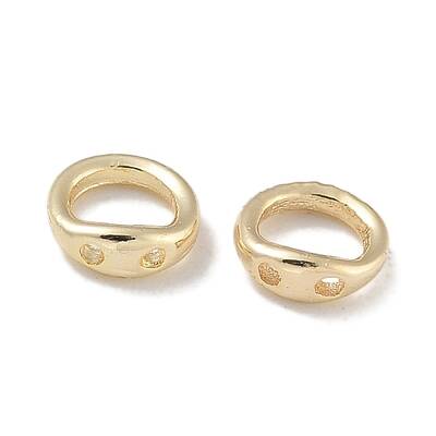 Brass Ring Charm Connectors