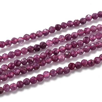 Natural Ruby Beads Strands