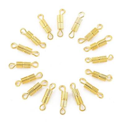 Brass Screw Clasps