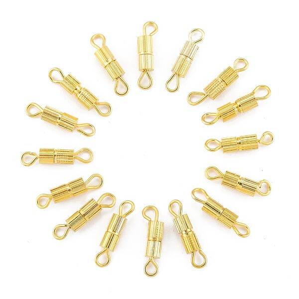 Brass Screw Clasps