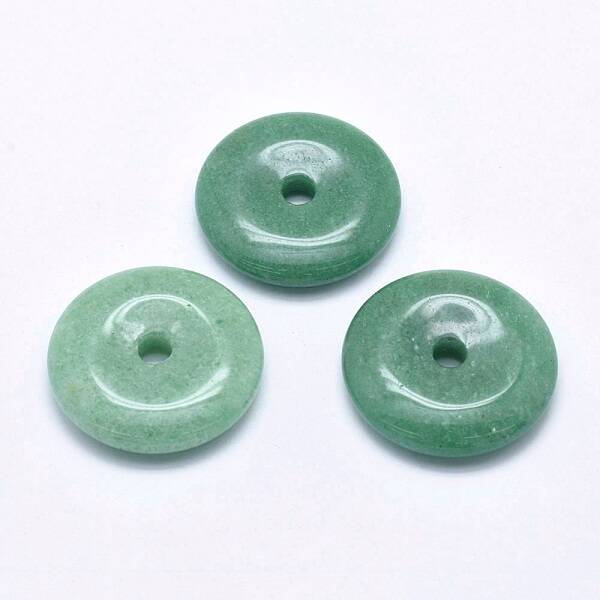 Natural Green Aventurine  Pendants