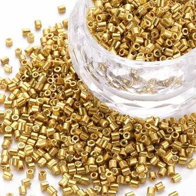 Glass Bugle Beads