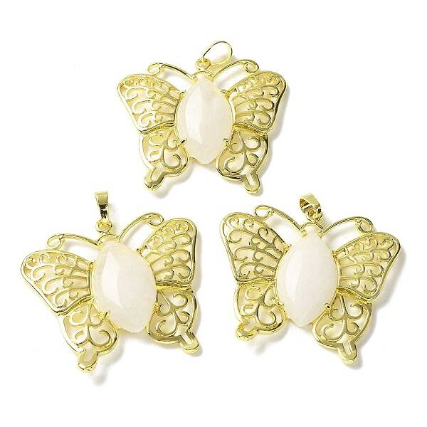 Natural Quartz Crystal Pendants