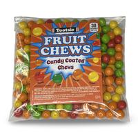 Assorted Tootsie Candy Coated Fruit Chews Including Cherry, Orange, Lime, and Lemon, 1 lb.