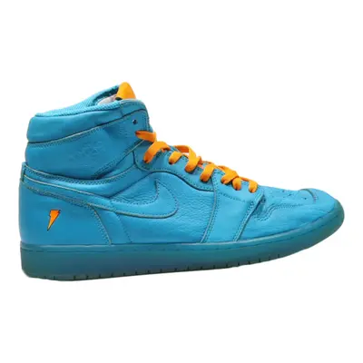 AIR JORDAN High Top Trainers Blue Synthetic Mens UK 11
