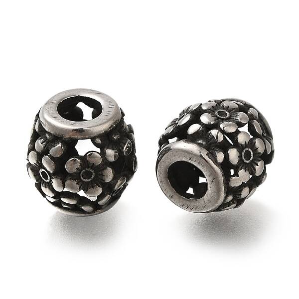 304 Stainless Steel European Beads
