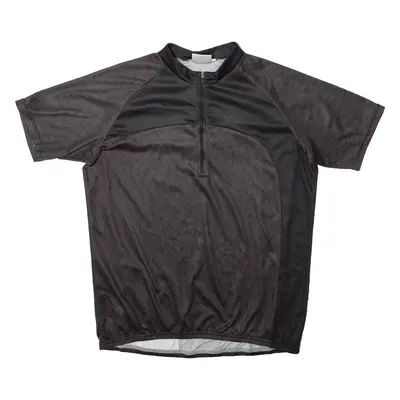 IXS Cycling Mens Jersey Black 1/4 Zip XL