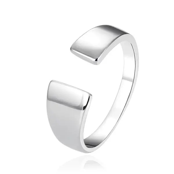 Agato Open ring silver AGT-R04X42 - Circuit: 57 mm