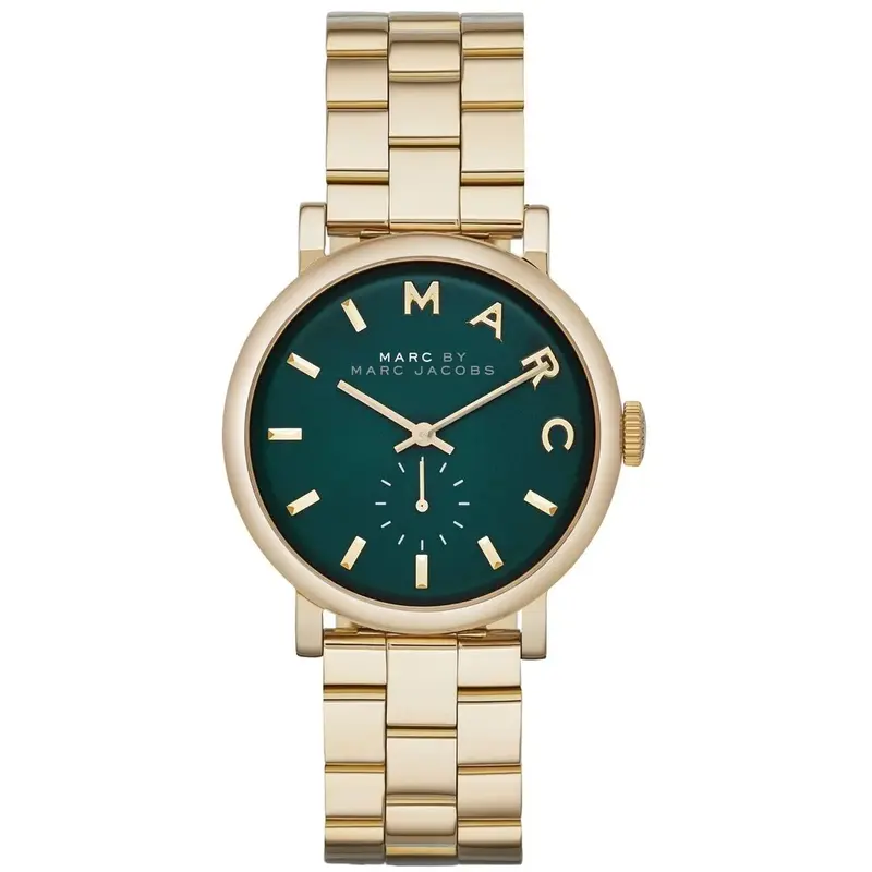 Marc Jacobs MBM3245 Baker Gold Green Dial Ladies Watch