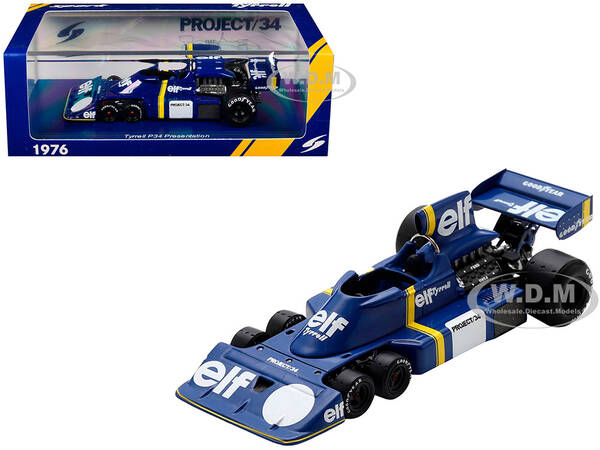 Tyrrell P34 Presentation Formula One F1 World Championship (1976) 1/43 Model Car by Spark