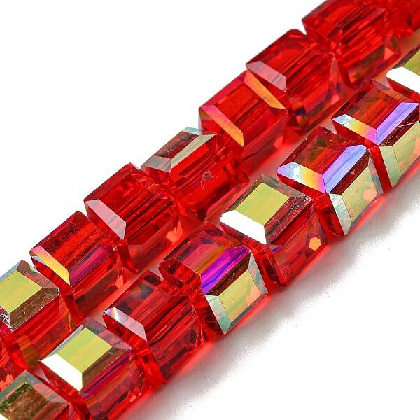 Electroplate Glass Beads Strands