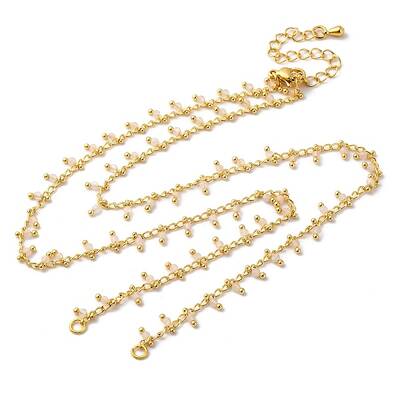 Brass Cable Chain Necklace Making