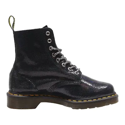 DR MARTENS 1460 Lace-Up Boots Blue Synthetic Womens UK 5