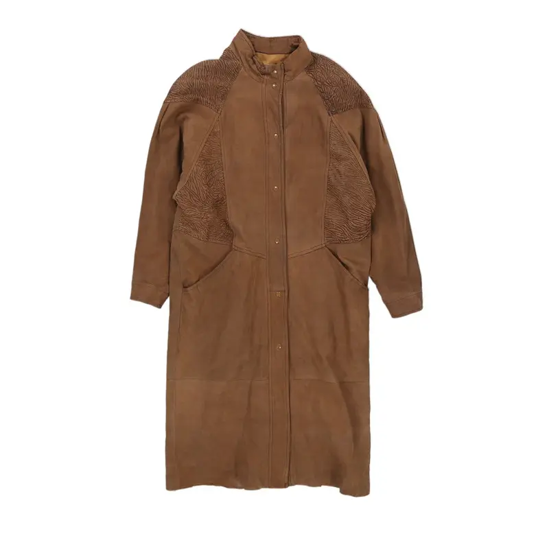 Burberry Prorsum Coat - XL Brown Leather | Size: x-large