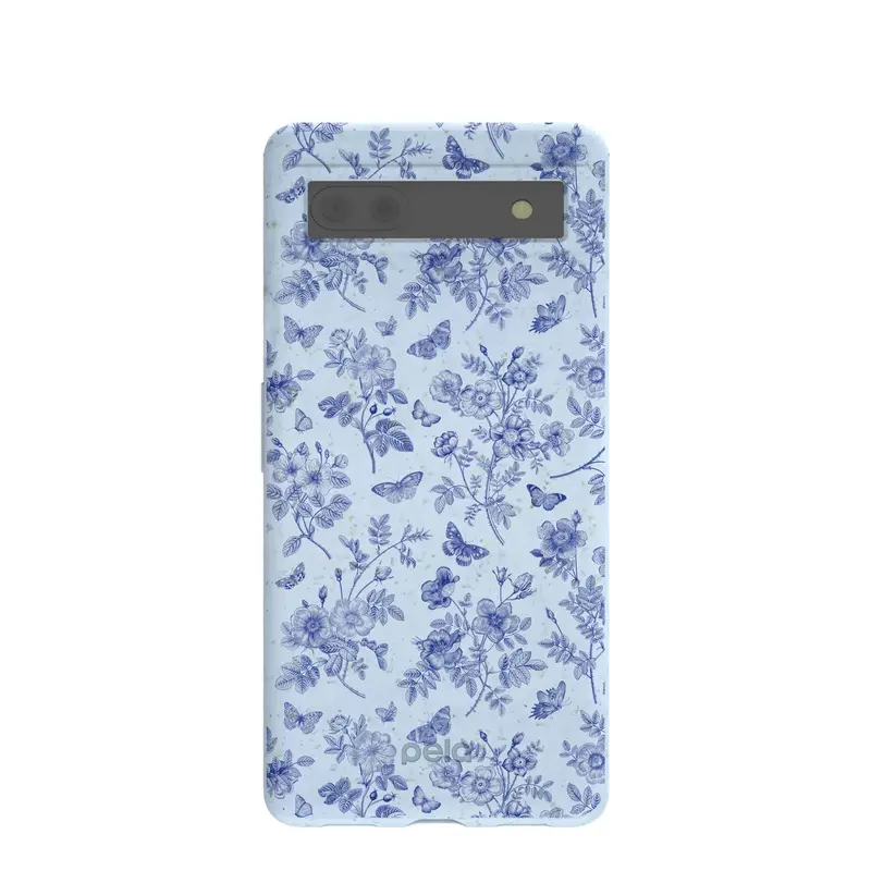 Powder Blue Porcelain Google Pixel 6a Case