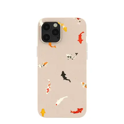 Seashell Lil Koi iPhone 12 Pro Max Case