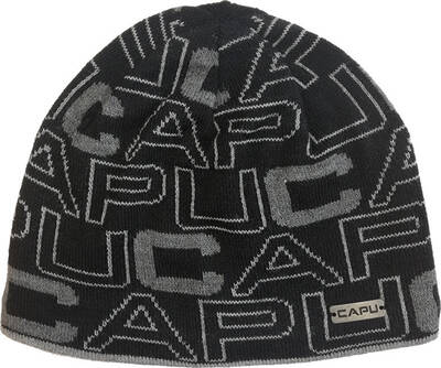 Capu Men's Hat Elegante Black with Geometric Design