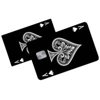 Credit Card Skin, Ultra-thin Waterproof Scratch Resistant Credit Card Skin, Durable Personalized Bank Card Skin Protector, O...