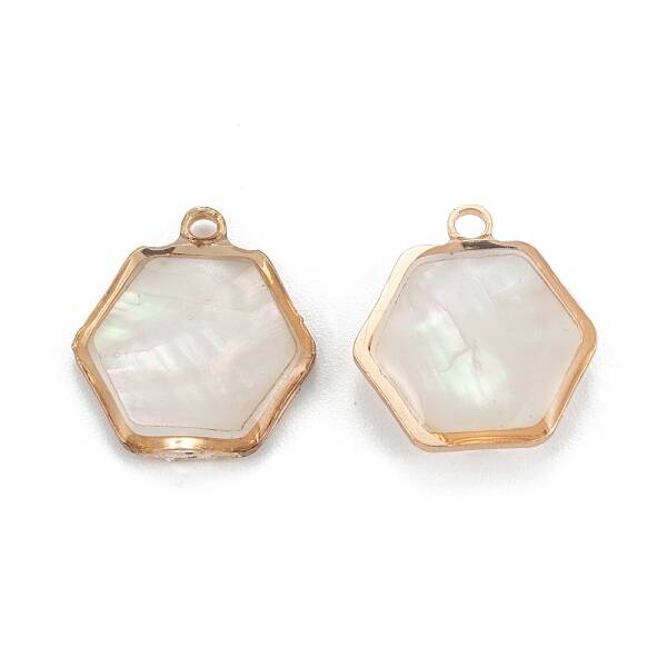 Natural White Shell Pendants
