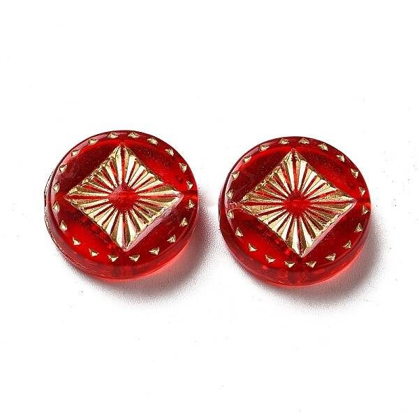 Transparent Plating Acrylic Beads