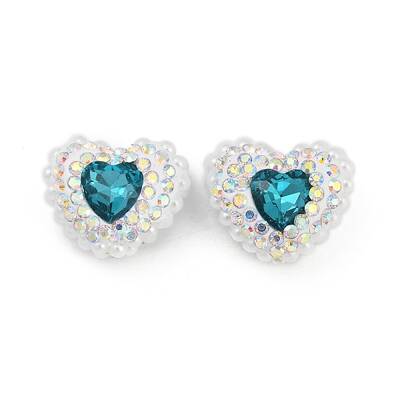 Polymer Clay Glass Rhinestone Beads