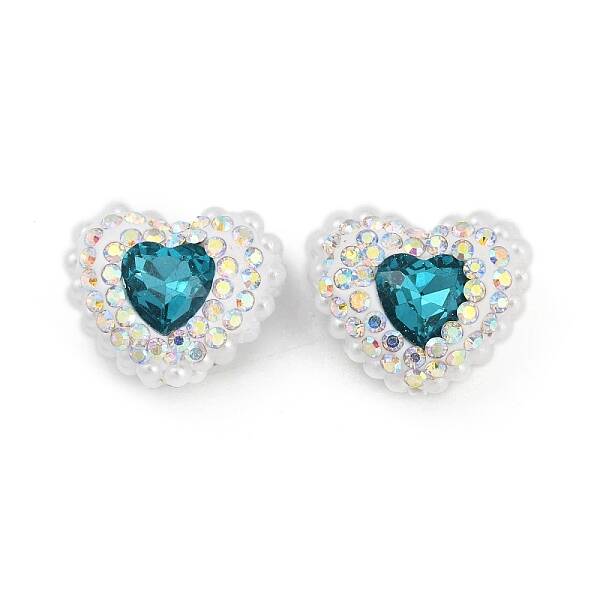Polymer Clay Glass Rhinestone Beads