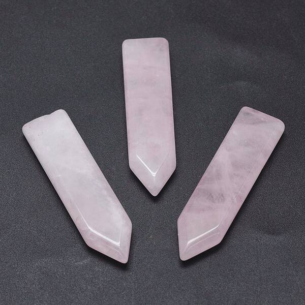 Natural Rose Quartz Cabochons
