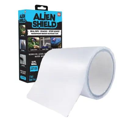 Alien Shield Sealing Tape - Waterproof Transparent Repair Tape, Adhesive Strips, Patch Tape to Repair Tears, Cracks, and Leak...