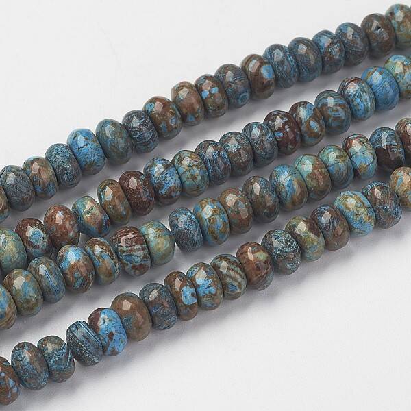 Natural Chrysocolla Bead Strands