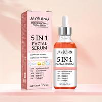 5 in 1 Hyaluronic Acid Collagen Face Serum, Moisturizing Facial Care Essence for Firming Skin, Moisture Flawless Facial Skin ...