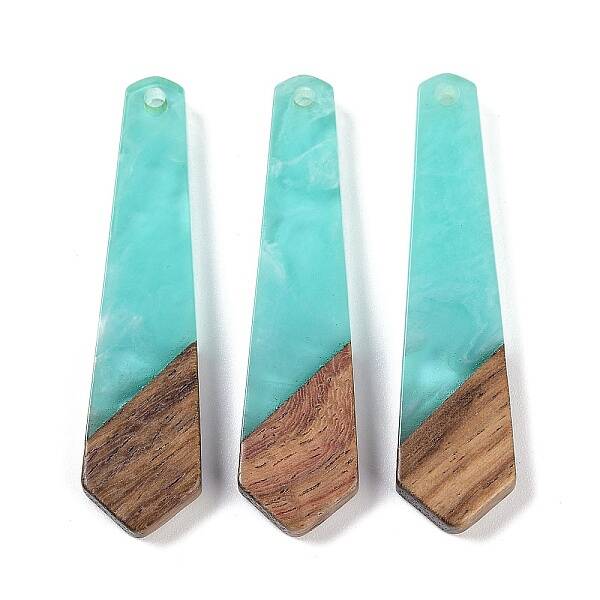 Resin & Wood Pendants